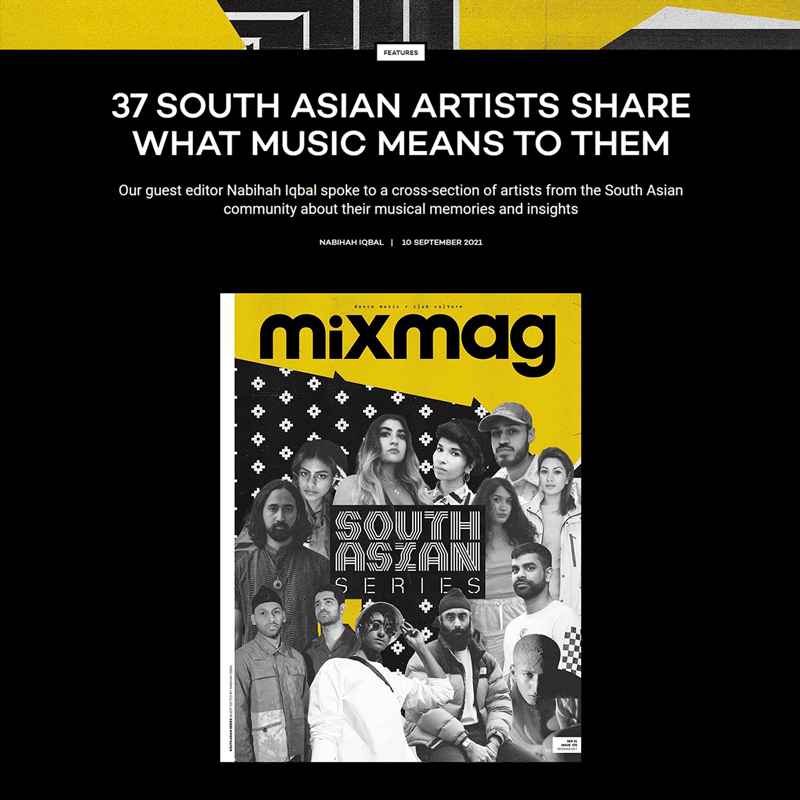 Mixmag – South Asian Series, quickfire interview